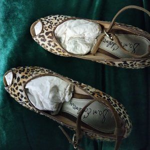 Sam Edelman Peep Toe Ankle Strap Pumps